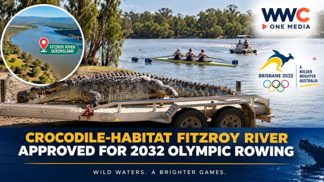 Crocodile-Habitat Fitzroy River Approved for 2032 Olympic Rowing
