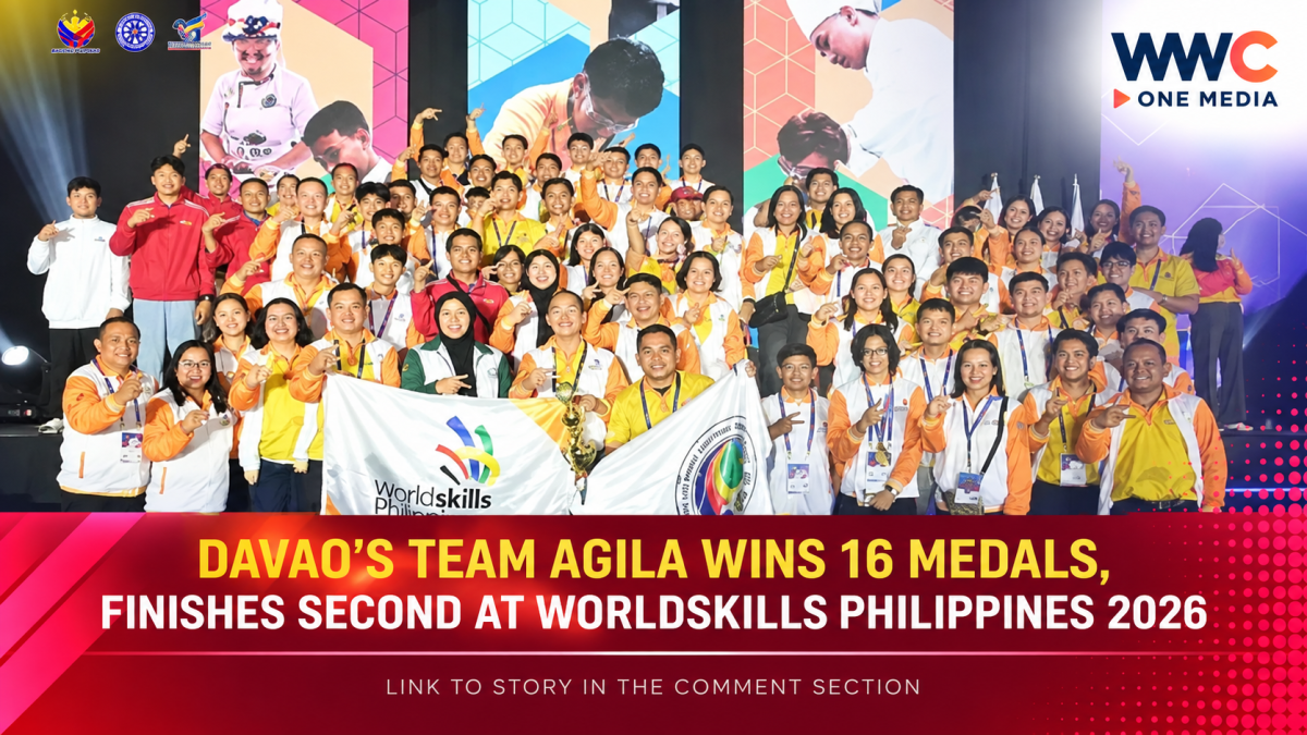 Davao’s Team Agila Wins 16 Medals, Finishes Second at WorldSkills Philippines 2026