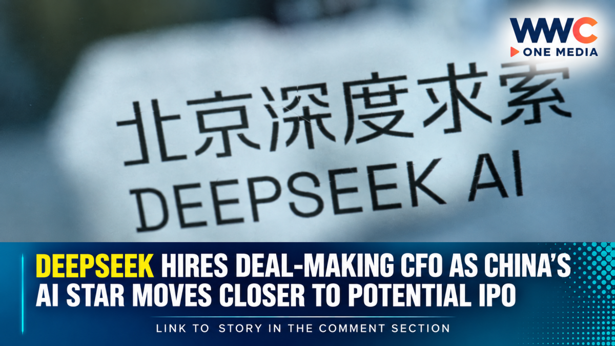 DeepSeek Hires Deal-Making CFO as China’s AI Star Moves Closer to Potential IPO