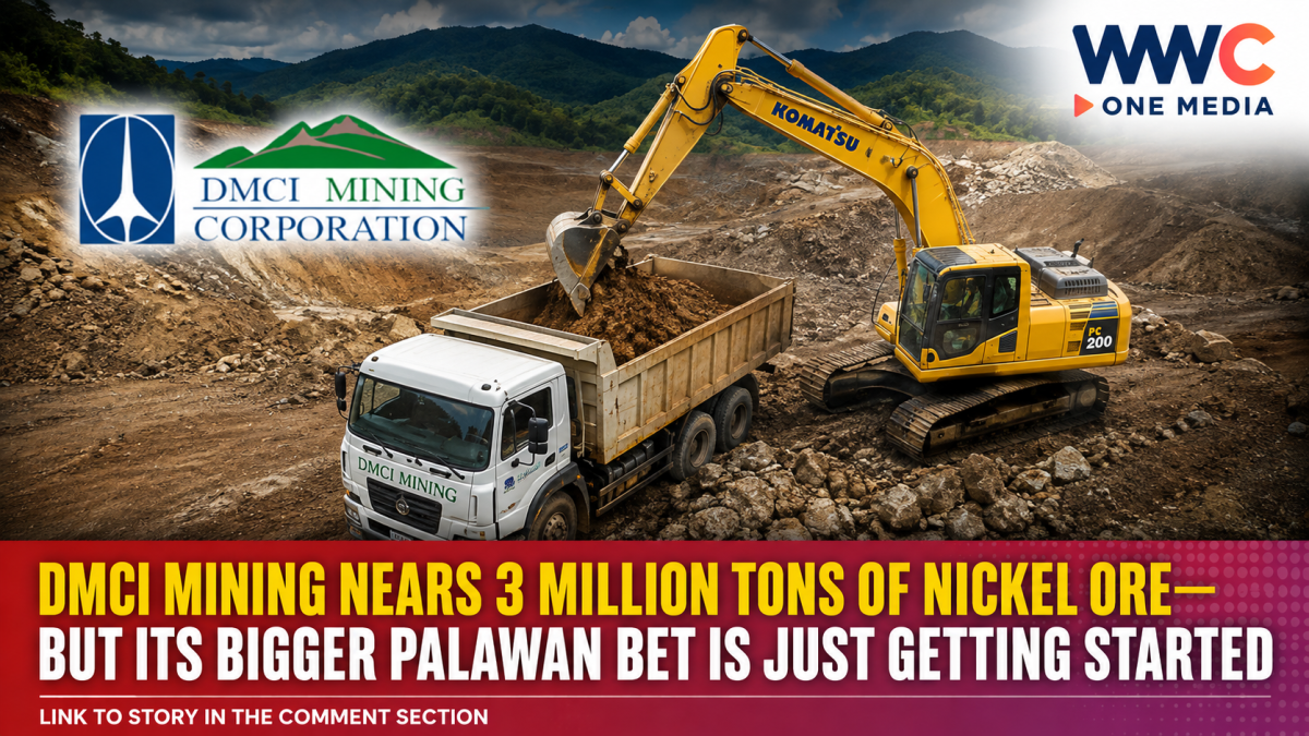 DMCI Mining Nears 3 Million Tons of Nickel Ore—But Its Bigger Palawan Bet Is Just Getting Started