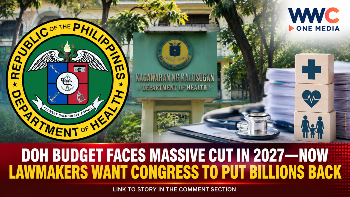 DOH Budget Faces Massive Cut in 2027—Now Lawmakers Want Congress to Put Billions Back
