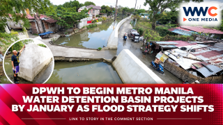DPWH to Begin Metro Manila Water Detention Basin Projects by January as Flood Strategy Shifts