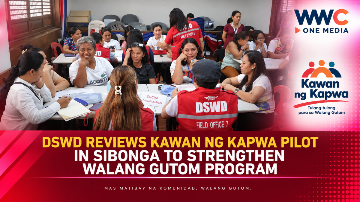DSWD Reviews Kawan ng Kapwa Pilot in Sibonga to Strengthen Walang Gutom Program