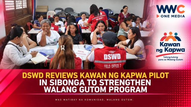 DSWD Reviews Kawan ng Kapwa Pilot in Sibonga to Strengthen Walang Gutom Program