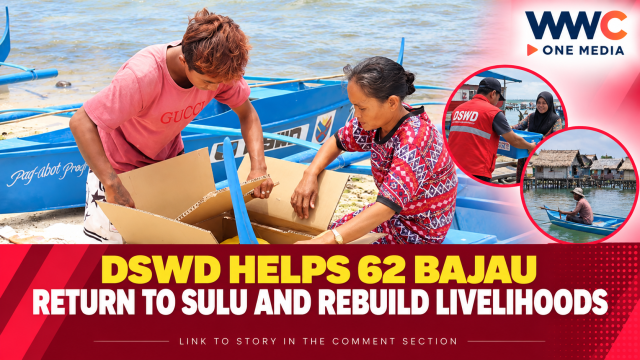 DSWD Helps 62 Bajau Return to Sulu and Rebuild Livelihoods