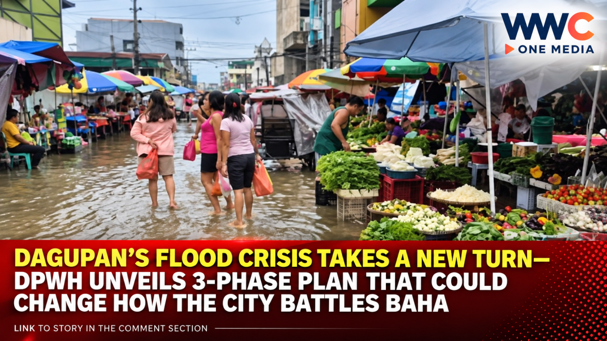 Dagupan’s Flood Crisis Takes a New Turn—DPWH Unveils 3-Phase Plan That Could Change How the City Battles Baha
