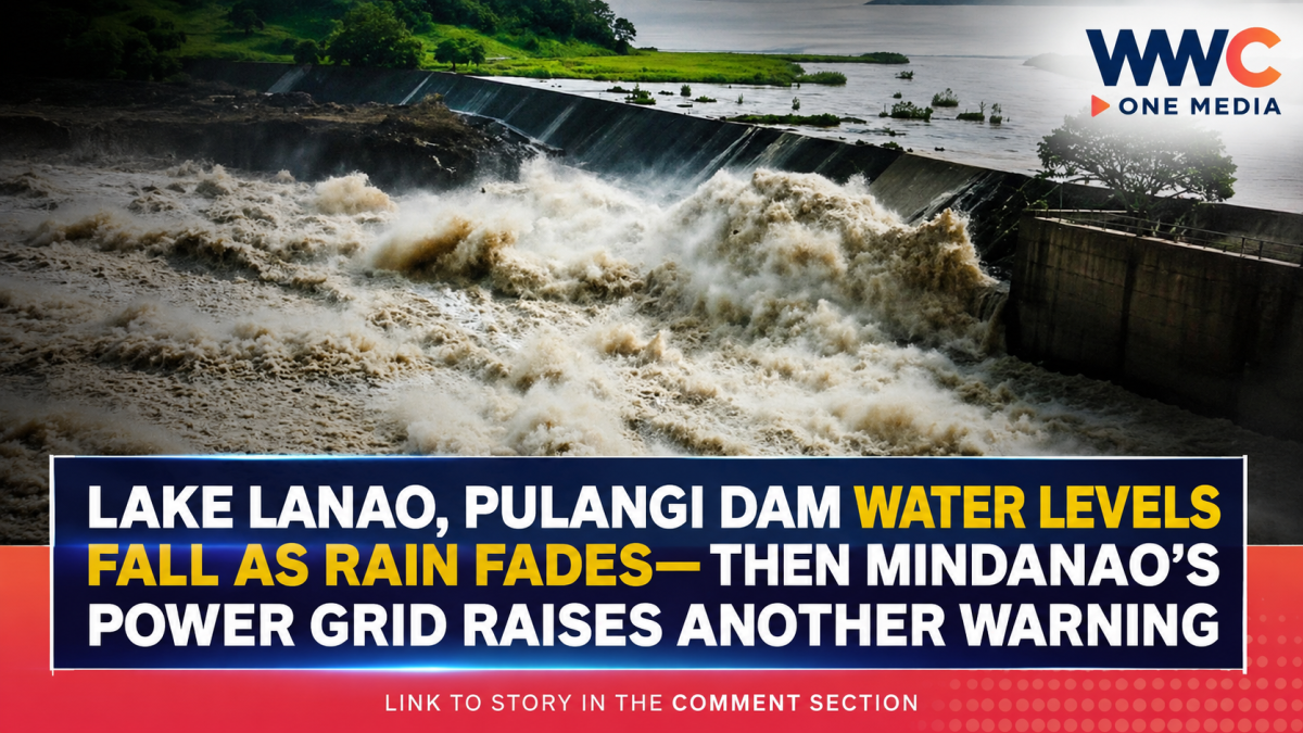 Lake Lanao, Pulangi Dam Water Levels Fall as Rain Fades—Then Mindanao’s Power Grid Raises Another Warning