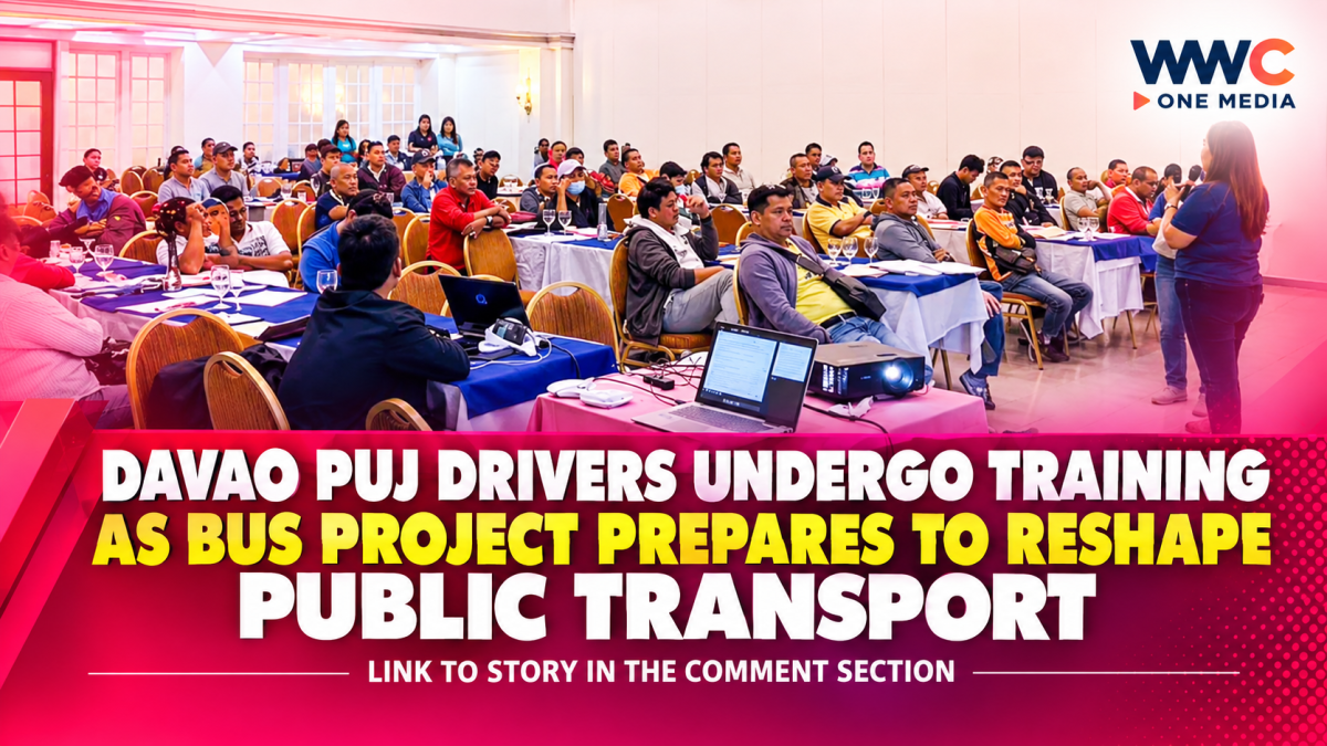 Davao PUJ Drivers Undergo Training as Bus Project Prepares to Reshape Public Transport