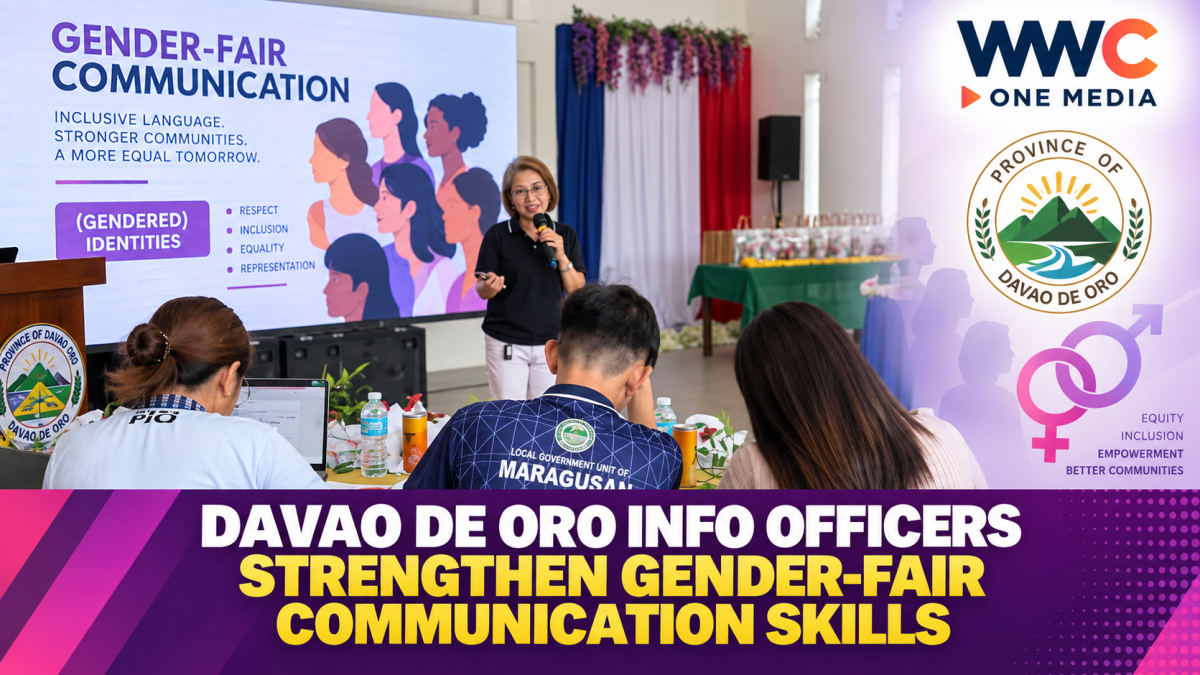 Davao de Oro Info Officers Strengthen Gender-Fair Communication Skills