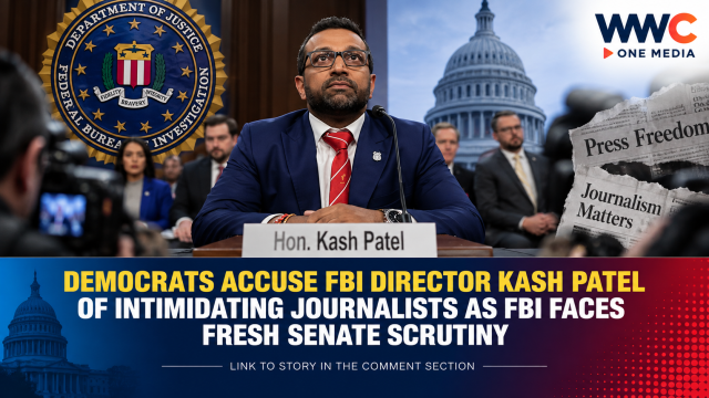 Democrats Accuse FBI Director Kash Patel of Intimidating Journalists as FBI Faces Fresh Senate Scrutiny