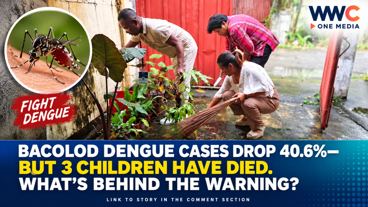 Bacolod Dengue Cases Drop 40.6%—But 3 Children Have Died. What’s Behind the Warning?