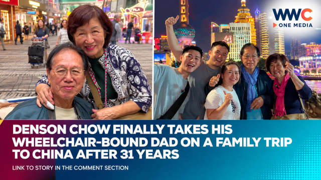 Denson Chow Finally Takes His Wheelchair-Bound Dad on a Family Trip to China After 31 Years
