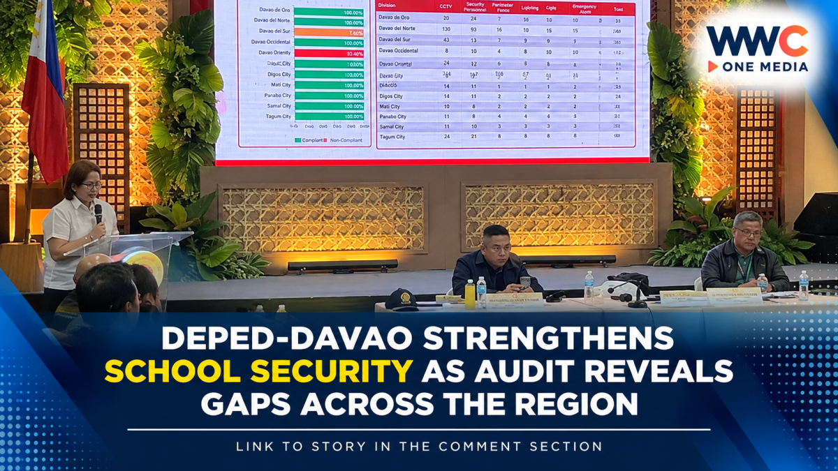 DepEd-Davao Strengthens School Security as Audit Reveals Gaps Across the Region