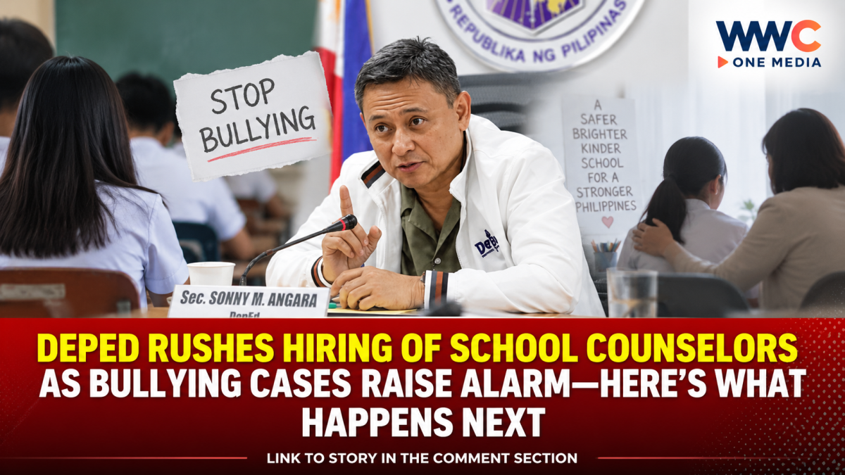 DepEd Rushes Hiring of School Counselors as Bullying Cases Raise Alarm—Here’s What Happens Next