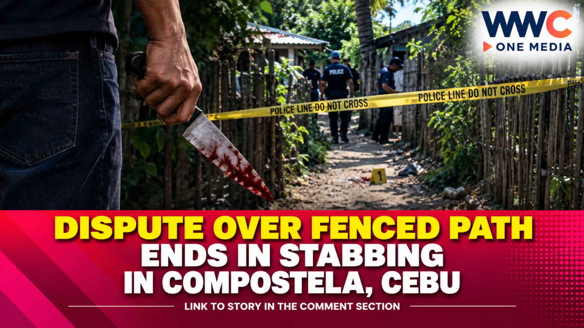 Dispute Over Fenced Path Ends in Stabbing in Compostela, Cebu