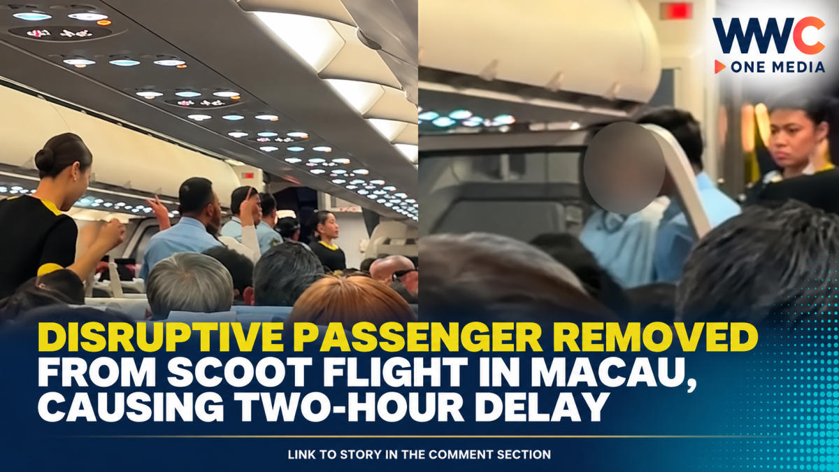 Disruptive Passenger Removed From Scoot Flight in Macau, Causing Two-Hour Delay
