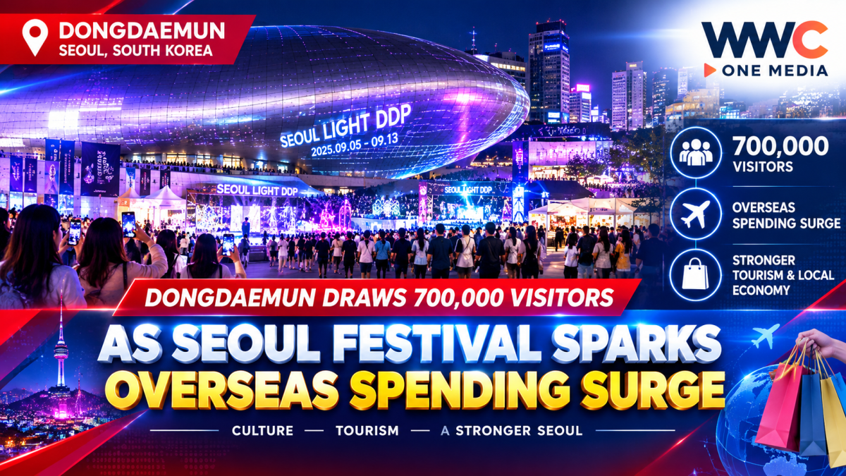 Dongdaemun Draws 700,000 Visitors as Seoul Festival Sparks Overseas Spending Surge