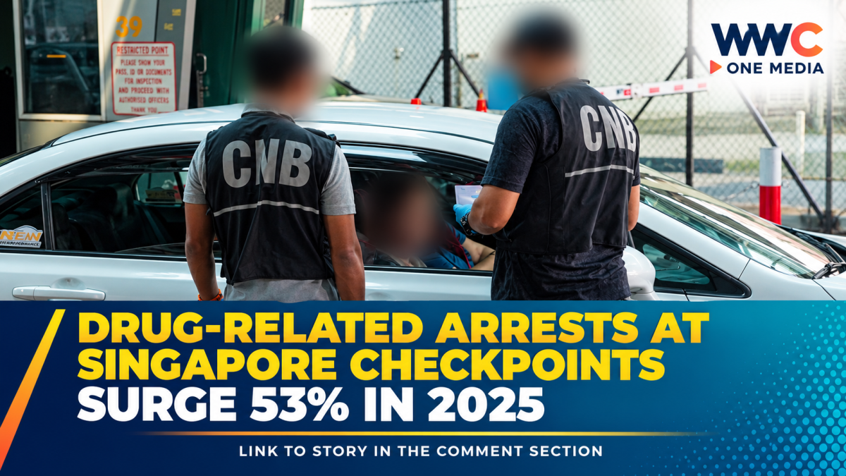 Drug-Related Arrests at Singapore Checkpoints Surge 53% in 2025