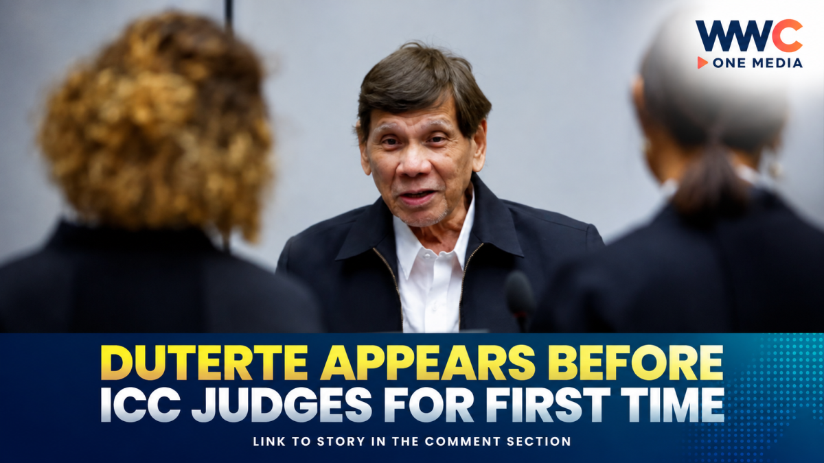 Duterte Appears Before ICC Judges for First Time