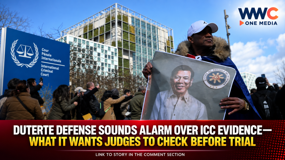 Duterte Defense Sounds Alarm Over ICC Evidence—What It Wants Judges to Check Before Trial