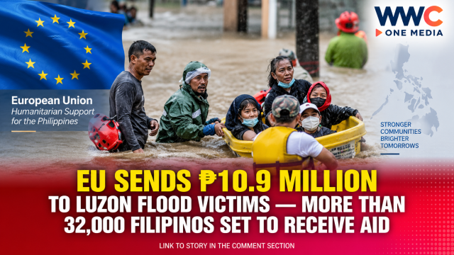 EU Sends ₱10.9 Million to Luzon Flood Victims — More Than 32,000 Filipinos Set to Receive Aid