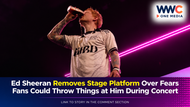 Ed Sheeran Removes Stage Platform Over Fears Fans Could Throw Things at Him During Concert