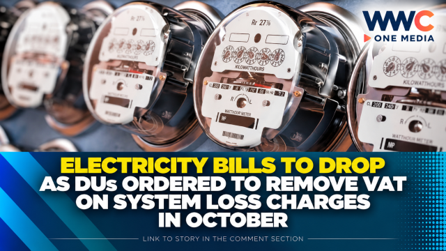 Electricity Bills to Drop as DUs Ordered to Remove VAT on System Loss Charges in October