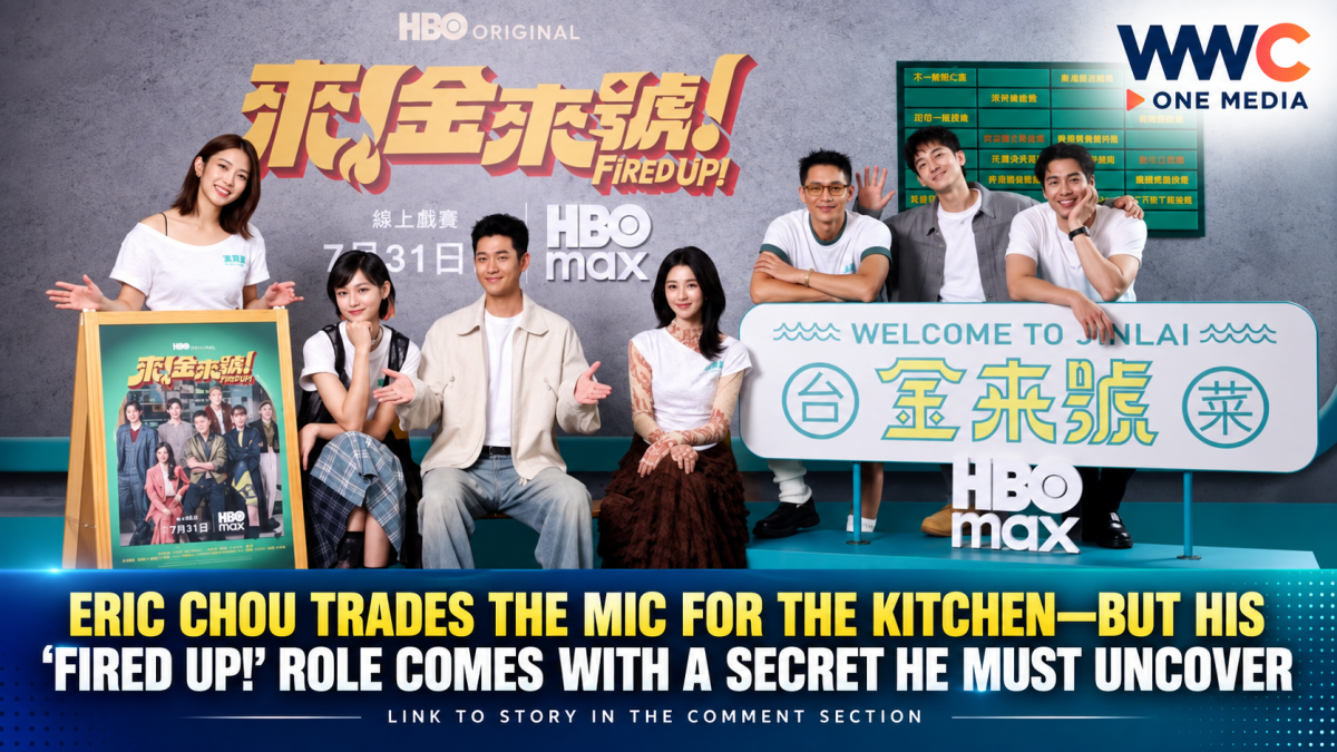 Eric Chou Trades the Mic for the Kitchen—But His ‘Fired Up!’ Role Comes With a Secret He Must Uncover