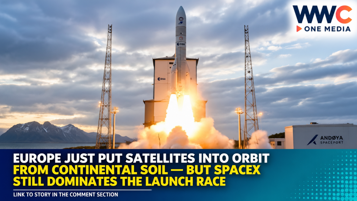 Europe Just Put Satellites Into Orbit From Continental Soil — But SpaceX Still Dominates the Launch Race