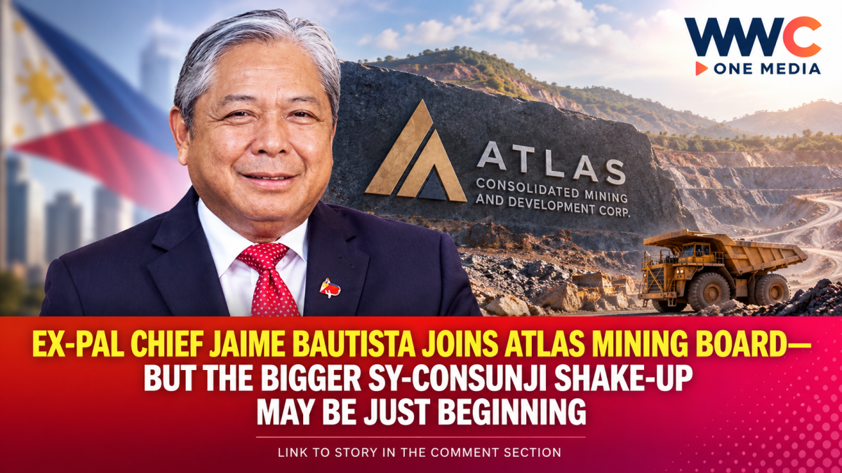 Ex-PAL Chief Jaime Bautista Joins Atlas Mining Board—But the Bigger Sy-Consunji Shake-Up May Be Just Beginning