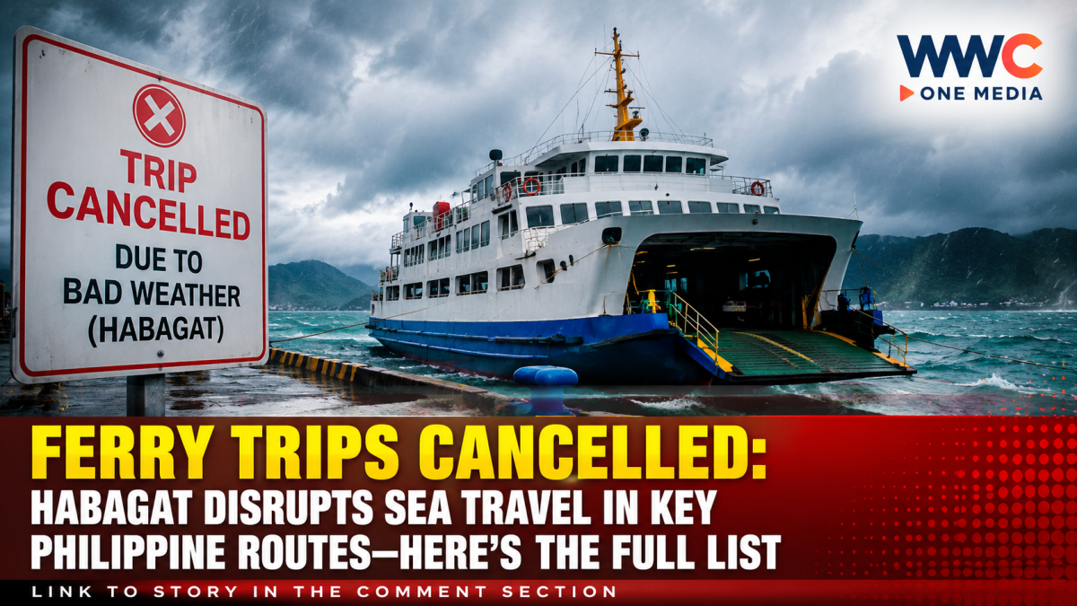 FERRY TRIPS CANCELLED: Habagat Disrupts Sea Travel in Key Philippine Routes—Here’s the Full List