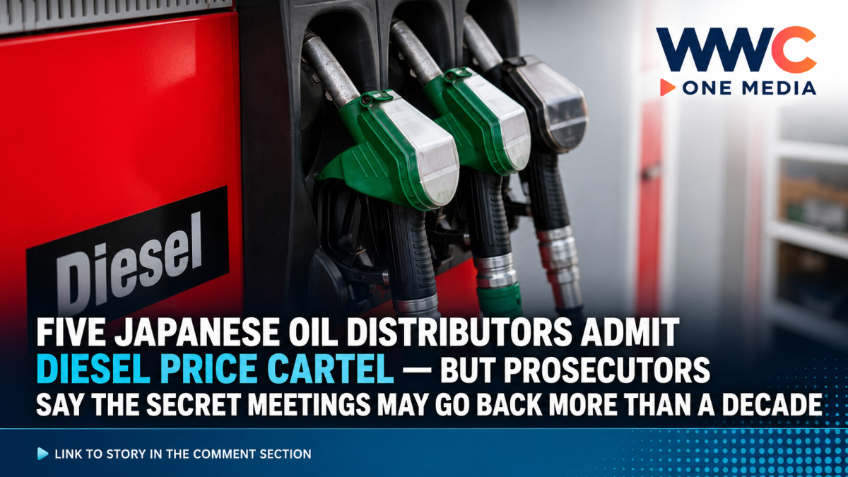 Five Japanese Oil Distributors Admit Diesel Price Cartel — But Prosecutors Say the Secret Meetings May Go Back More Than a Decade