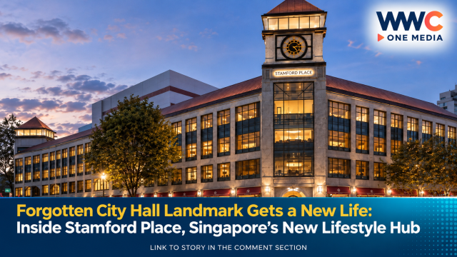 Forgotten City Hall Landmark Gets a New Life: Inside Stamford Place, Singapore’s New Lifestyle Hub