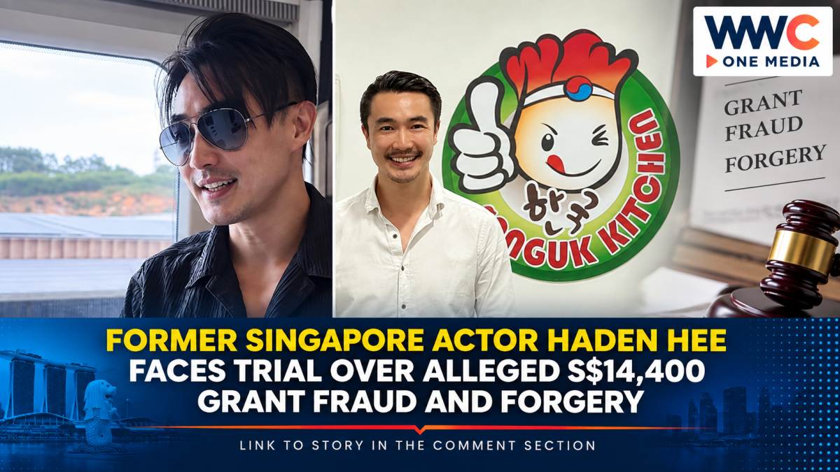 Former Singapore Actor Haden Hee Faces Trial Over Alleged S$14,400 Grant Fraud and Forgery