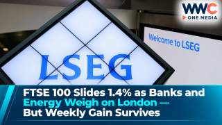 FTSE 100 Slides 1.4% as Banks and Energy Weigh on London — But Weekly Gain Survives