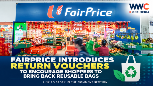 FairPrice Introduces Return Vouchers to Encourage Shoppers to Bring Back Reusable Bags