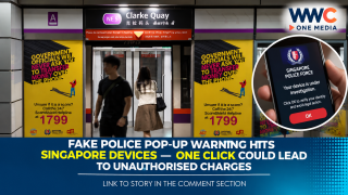 Fake Police Pop-Up Warning Hits Singapore Devices — One Click Could Lead to Unauthorised Charges