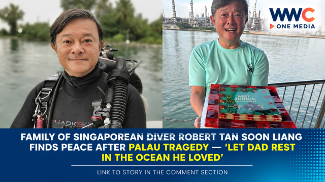 Family of Singaporean Diver Robert Tan Soon Liang Finds Peace After Palau Tragedy — ‘Let Dad Rest in the Ocean He Loved’