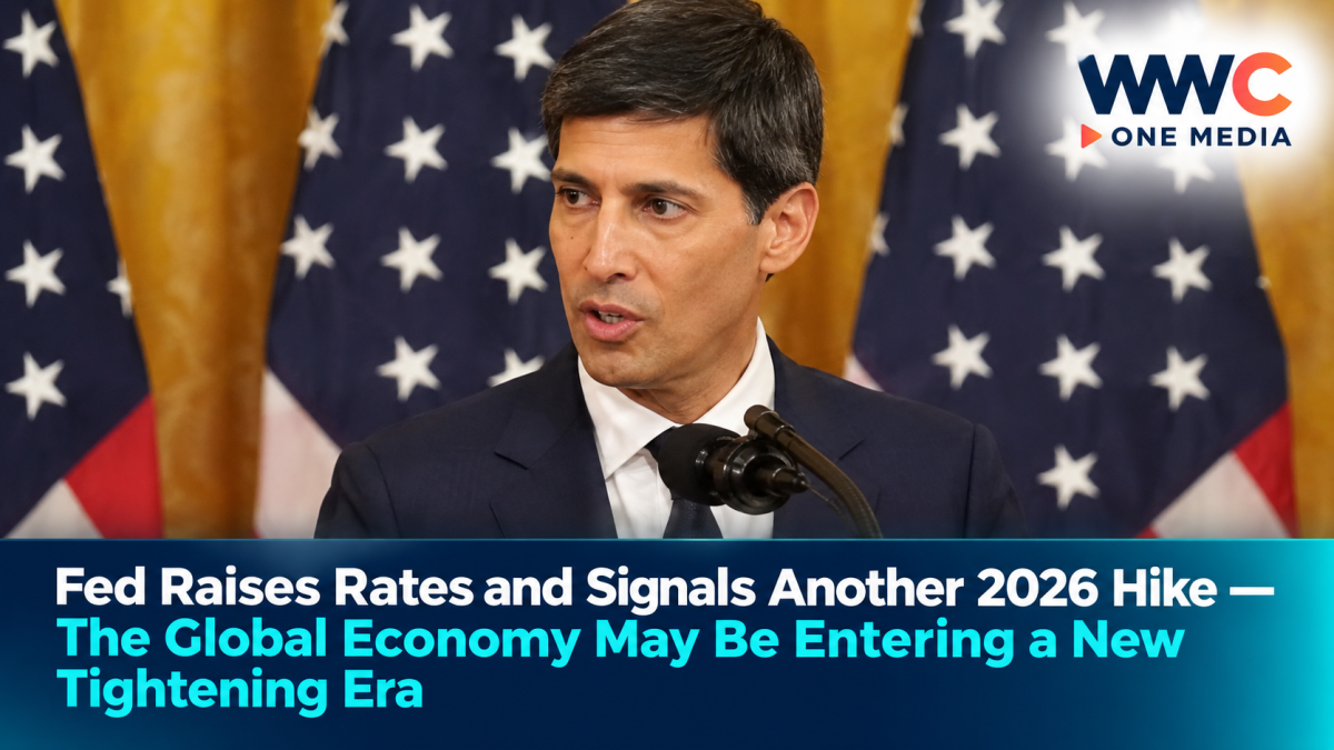 Fed Raises Rates and Signals Another 2026 Hike — The Global Economy May Be Entering a New Tightening Era