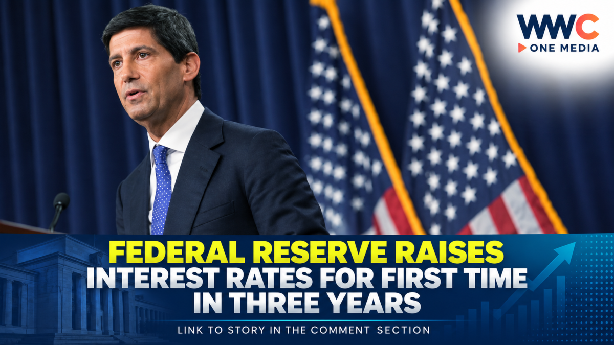 Federal Reserve Raises Interest Rates for First Time in Three Years