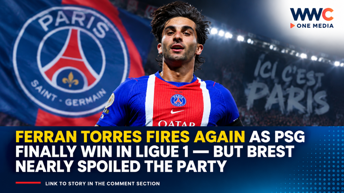 Ferran Torres Fires Again as PSG Finally Win in Ligue 1 — But Brest Nearly Spoiled the Party