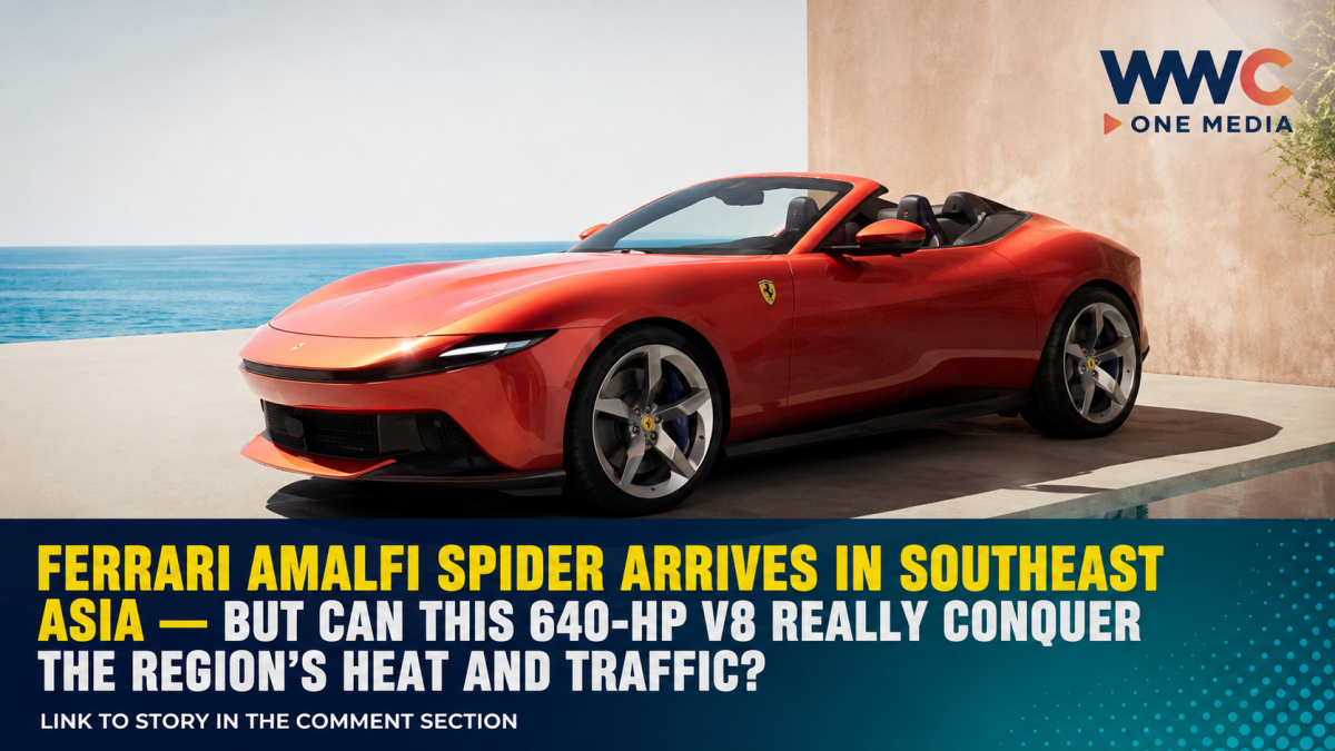 FERRARI AMALFI SPIDER ARRIVES IN SOUTHEAST ASIA — But Can This 640-HP V8 Really Conquer the Region’s Heat and Traffic?