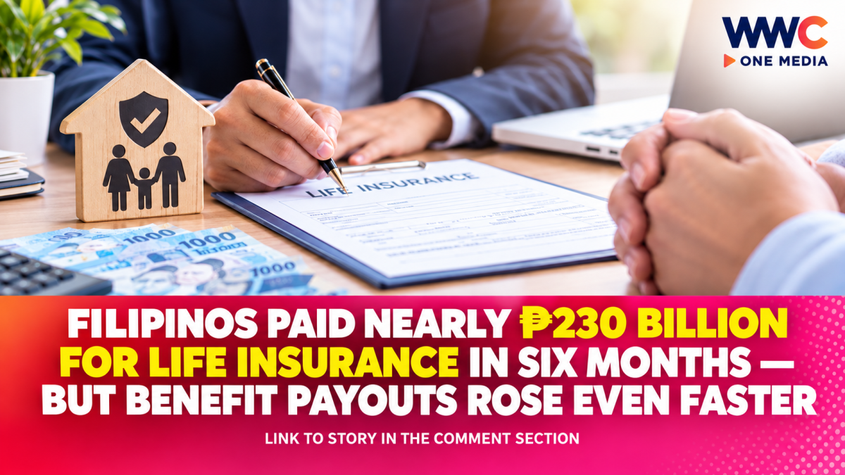 Filipinos Paid Nearly ₱230 Billion for Life Insurance in Six Months — But Benefit Payouts Rose Even Faster