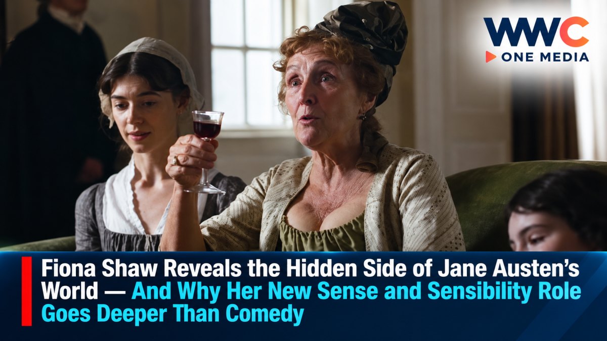 Fiona Shaw Reveals the Hidden Side of Jane Austen’s World — And Why Her New Sense and Sensibility Role Goes Deeper Than Comedy