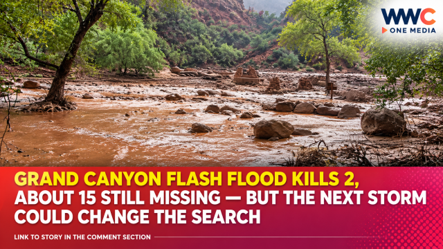 Grand Canyon Flash Flood Kills 2, About 15 Still Missing — But the Next Storm Could Change the Search