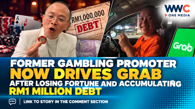 Former Gambling Promoter Now Drives Grab After Losing Fortune and Accumulating RM1 Million Debt