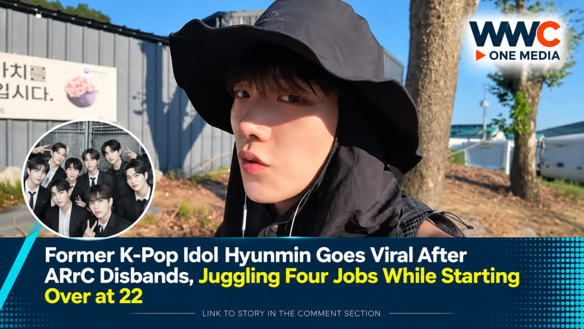 Former K-Pop Idol Hyunmin Goes Viral After ARrC Disbands, Juggling Four Jobs While Starting Over at 22