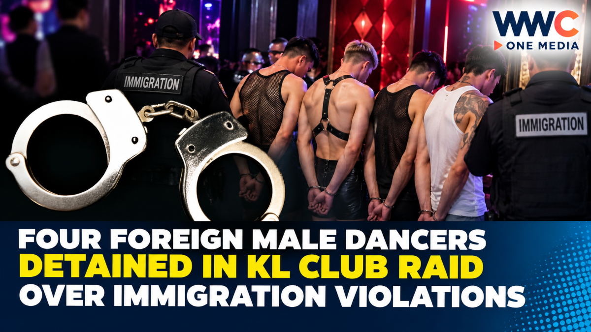 Four Foreign Male Dancers Detained in KL Club Raid Over Immigration Violations