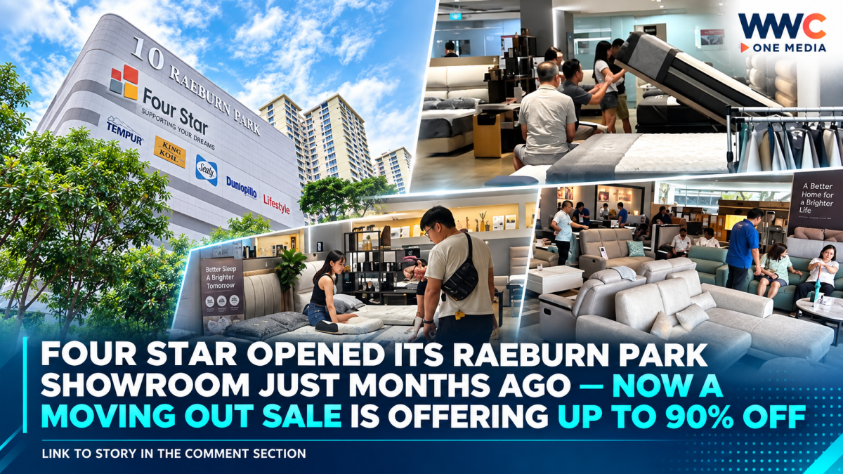Four Star Opened Its Raeburn Park Showroom Just Months Ago — Now a Moving Out Sale Is Offering Up to 90% Off