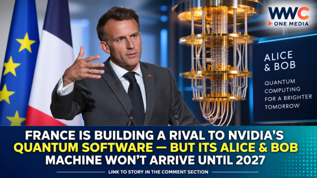 France Is Building a Rival to Nvidia’s Quantum Software — But Its Alice & Bob Machine Won’t Arrive Until 2027